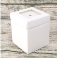 Custom Luxury White Rigid Candle Box